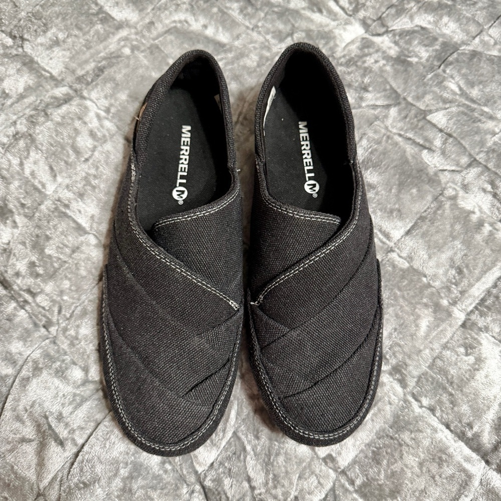 Merrell Gray Slip-On Shoes | Women’s Size 6 | Comfort Casual